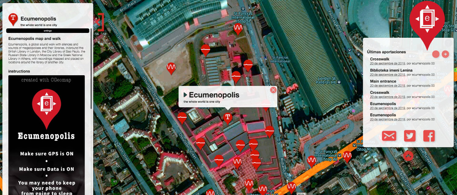 Ecumenopolis map